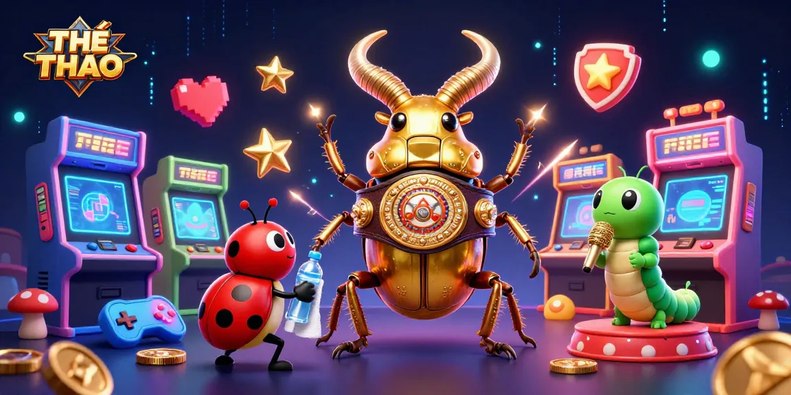 Engage in thrilling THỂ THAO games with dynamic characters and rich casino elements in an exciting 3D scene.