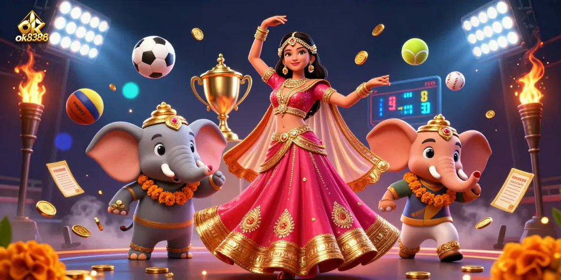 Experience thrilling wins at ok8386, a vibrant online casino with dynamic sports betting action and dazzling elements
