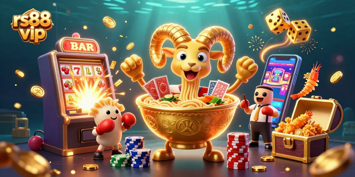 Experience the thrill of rs88 vip with vibrant casino characters celebrating wins and jackpots.