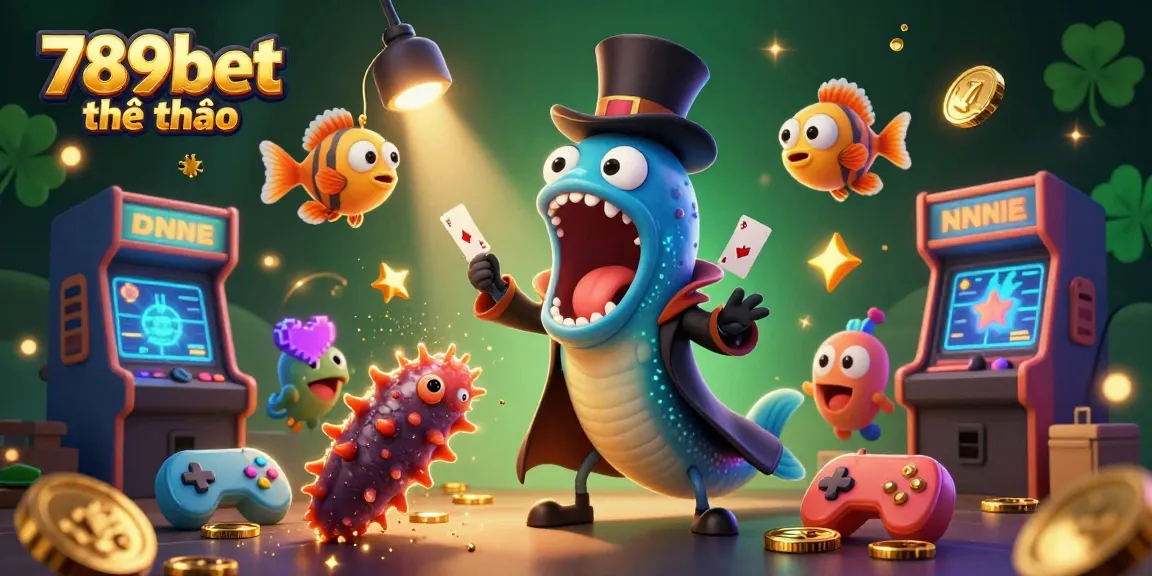 Experience thrilling gameplay at 789bet thể thao, showcasing vibrant casino action with animated sea creatures.