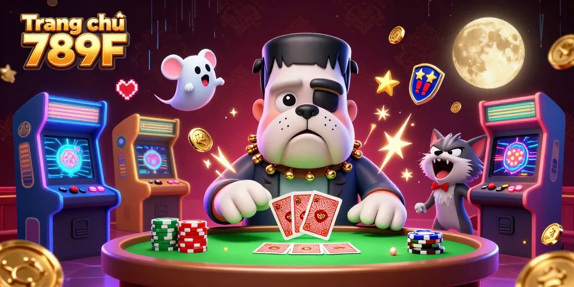 Engage in excitement at Trang chủ 789F with colorful casino action featuring a unique 3D scene.